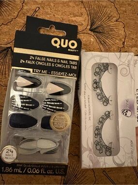 ๐ฅ๐3/$15 ๐ฅ ๐ spooky malooky set nails and lashes ๐ฆ